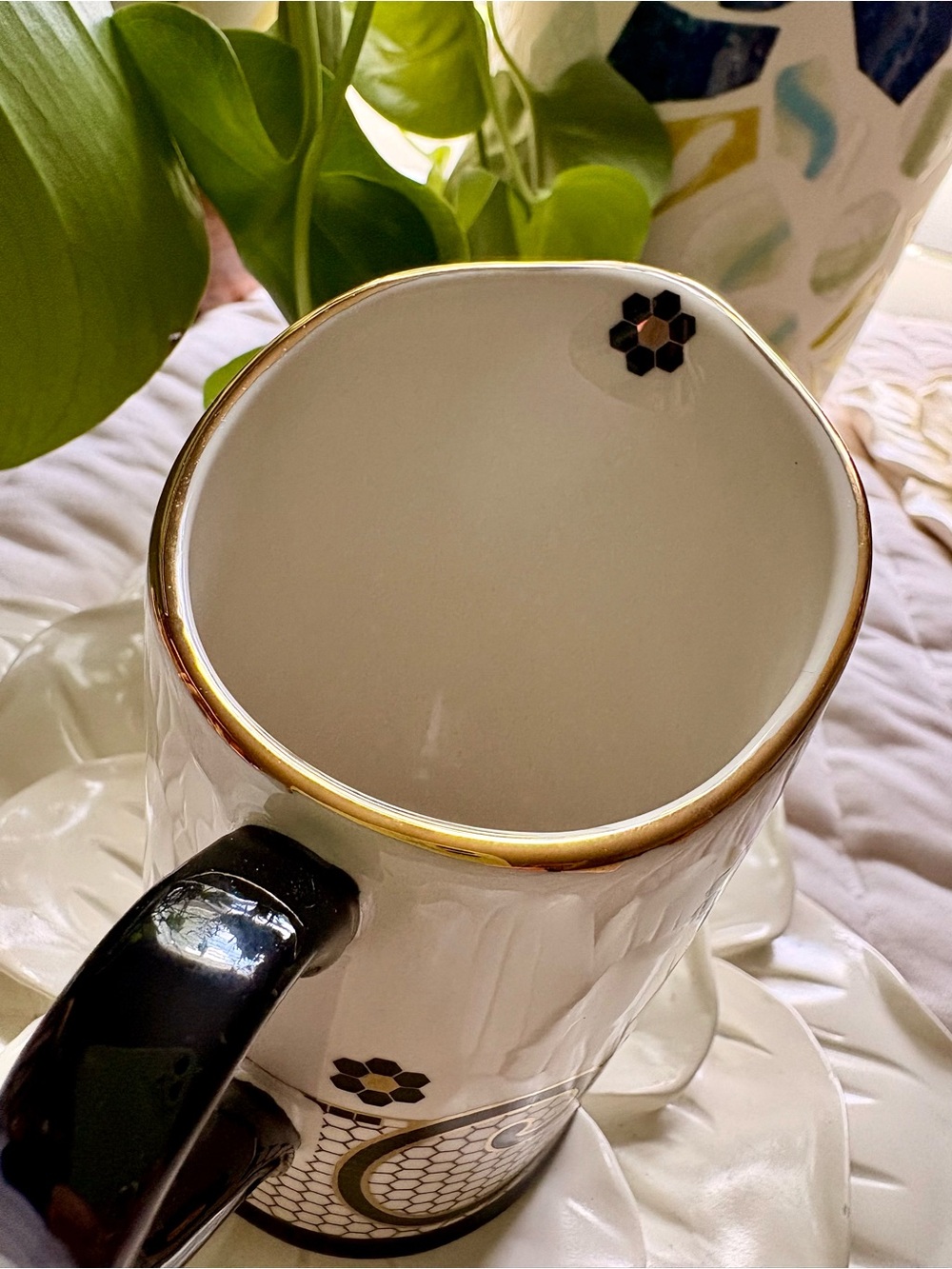NWT Anthropologie Bistro Tile Creamer ☕️ - Picture 4 of 7